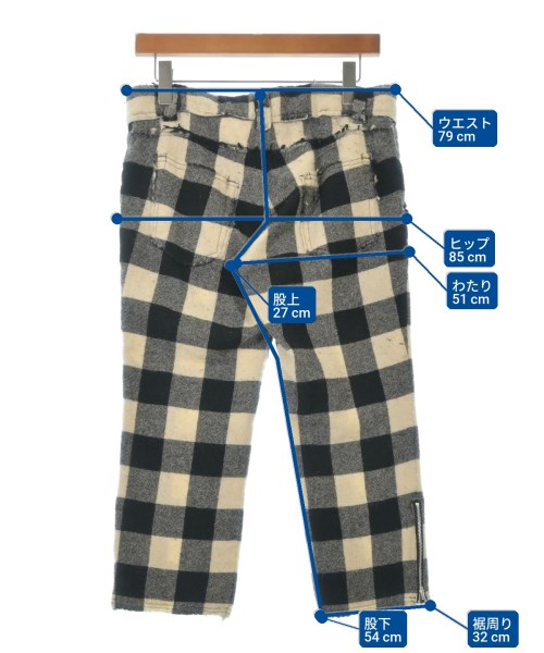 tricot COMME des GARCONS（トリココムデギャルソン）クロップドパンツ 黒 サイズ:M レディース/2200629242012