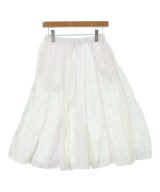 tricot COMME des GARCONS（トリココムデギャルソン）ひざ丈スカート 白 サイズ:-(M位) レディース/2200629662049