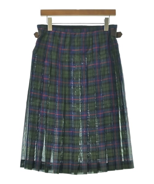 tricot COMME des GARCONS（トリココムデギャルソン）ロング・マキシ丈スカート 緑 サイズ:S レディース/2200629673038