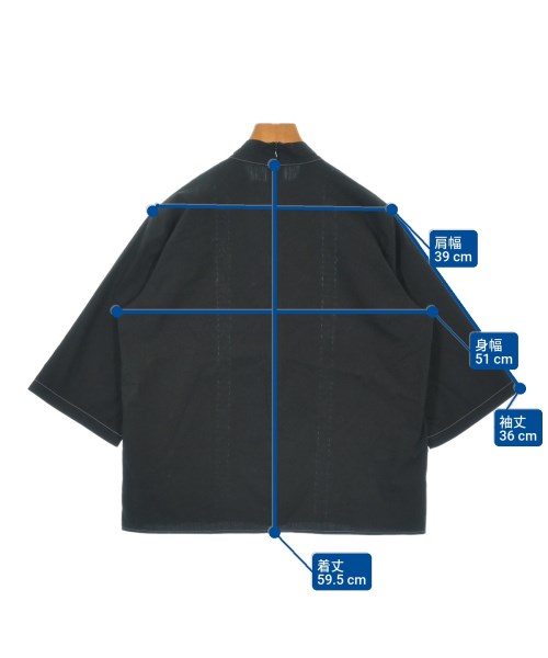 tricot COMME des GARCONS（トリココムデギャルソン）カジュアルシャツ 黒 サイズ:M レディース/2200625010011