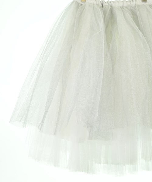 COMME des GARCONS（コムデギャルソン）ひざ丈スカート 白 サイズ:XS レディース/2200632308019