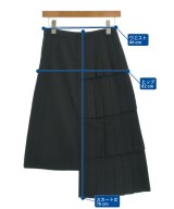 tricot COMME des GARCONS（トリココムデギャルソン）ひざ丈スカート 黒 サイズ:S レディース/2200632898183