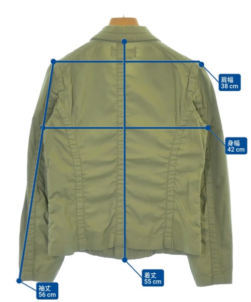 tricot COMME des GARCONS（トリココムデギャルソン）カジュアルジャケット カーキ サイズ:S レディース/2200633126025