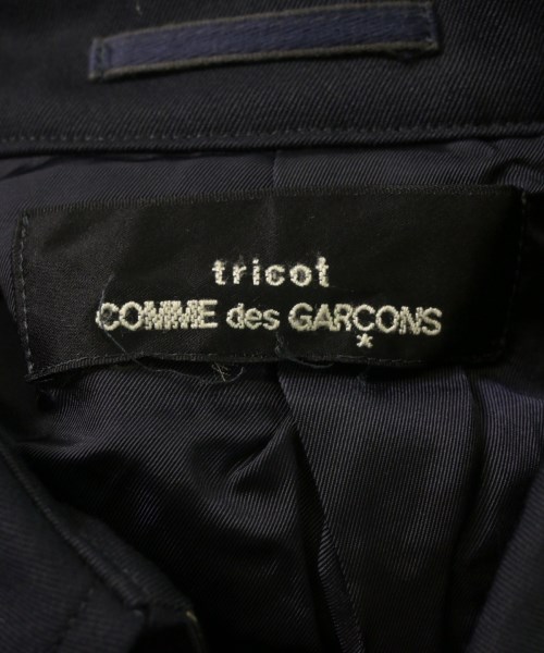 tricot COMME des GARCONS（トリココムデギャルソン）トレンチコート 紺 サイズ:F レディース/2200624988977