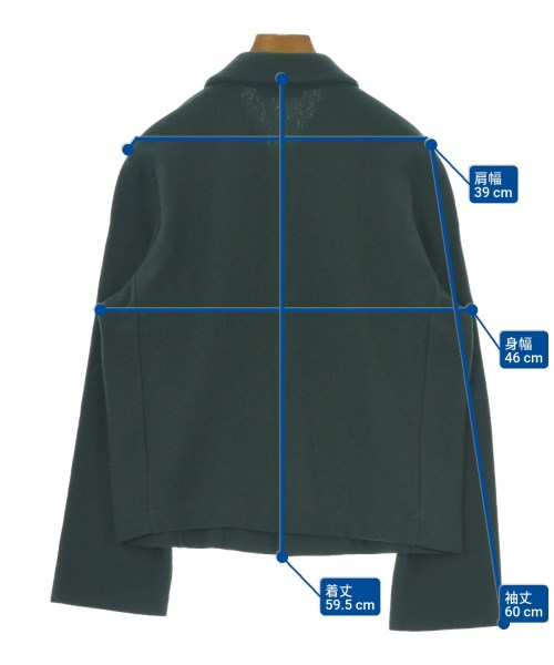 tricot COMME des GARCONS（トリココムデギャルソン）カジュアルジャケット 緑 サイズ:F レディース/2200634245015