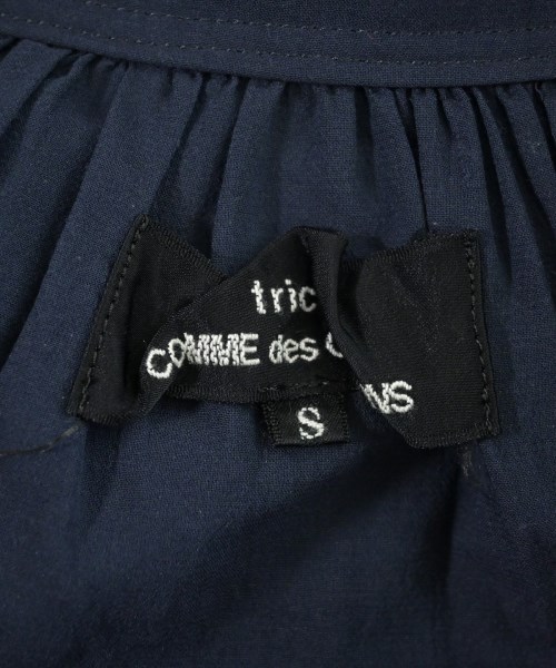 tricot COMME des GARCONS（トリココムデギャルソン）カジュアルシャツ 紺 サイズ:S レディース/2200611240040