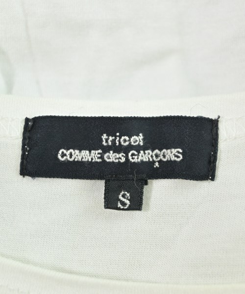 tricot COMME des GARCONS（トリココムデギャルソン）Tシャツ・カットソー 白 サイズ:S レディース/2200611240064