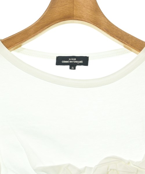 tricot COMME des GARCONS（トリココムデギャルソン）Tシャツ・カットソー 白 サイズ:S レディース/2200611240064