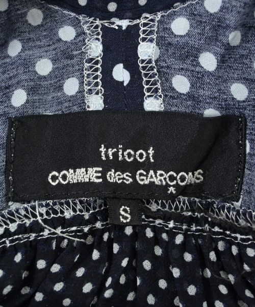 tricot COMME des GARCONS（トリココムデギャルソン）ブラウス 紺 サイズ:S レディース/2200611240071