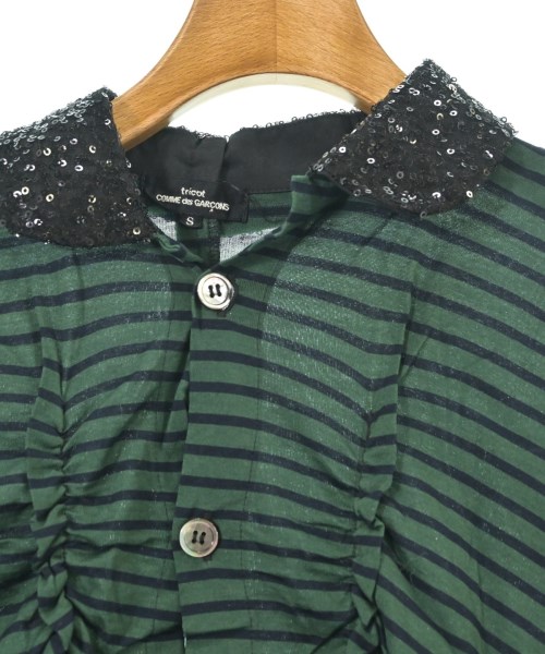 tricot COMME des GARCONS（トリココムデギャルソン）ポロシャツ 緑 サイズ:S レディース/2200611240088