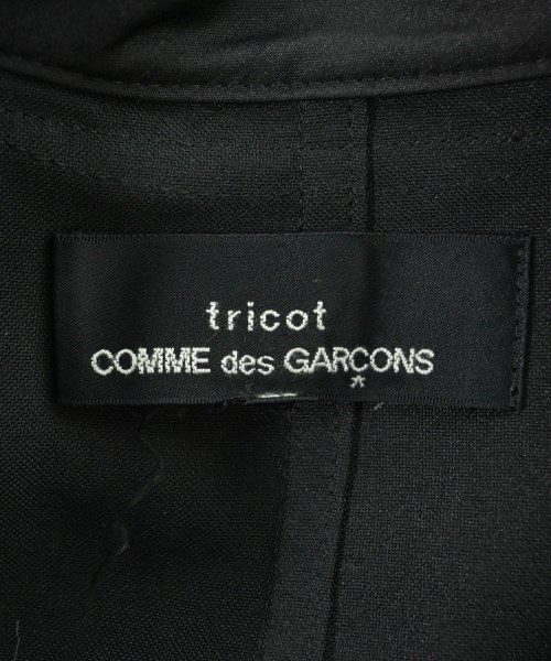 tricot COMME des GARCONS（トリココムデギャルソン）テーラードジャケット 黒 サイズ:M レディース/2200611450128