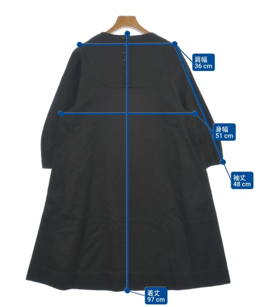 tricot COMME des GARCONS（トリココムデギャルソン）ワンピース 黒 サイズ:M レディース/2200612275072