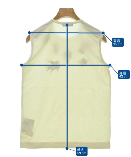 tricot COMME des GARCONS（トリココムデギャルソン）ノースリーブ 白 サイズ:-(M位) レディース/2200608291079