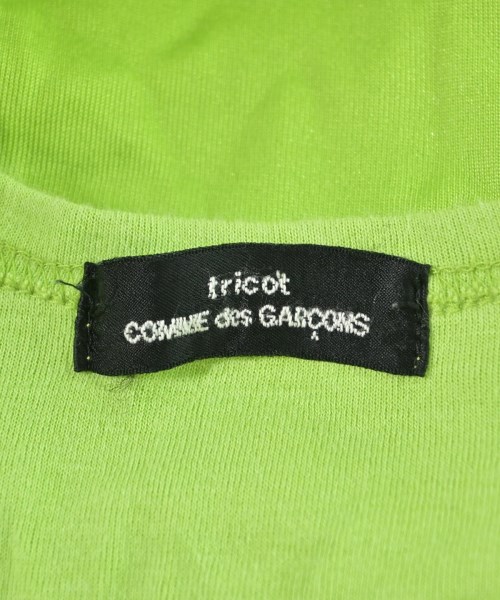 tricot COMME des GARCONS（トリココムデギャルソン）ノースリーブ 緑 サイズ:F レディース/2200608291147