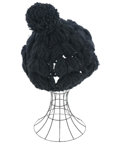 tricot COMME des GARCONS（トリココムデギャルソン）ニットキャップ・ビーニー 黒 サイズ:- レディース/2200608291734