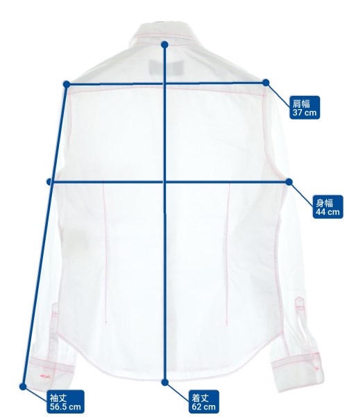 tricot COMME des GARCONS（トリココムデギャルソン）カジュアルシャツ 白 サイズ:M レディース/2200613467018