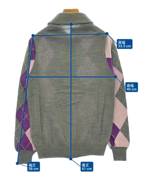 tricot COMME des GARCONS（トリココムデギャルソン）カーディガン グレー サイズ:-(M位) レディース/2200607983098