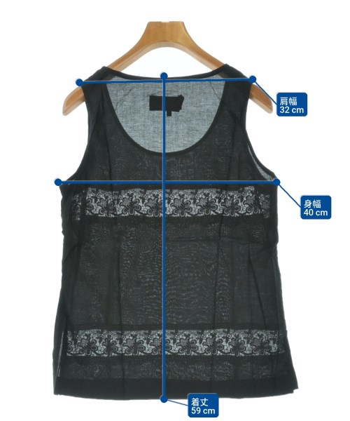tricot COMME des GARCONS（トリココムデギャルソン）ブラウス 黒 サイズ:S レディース/2200609853290