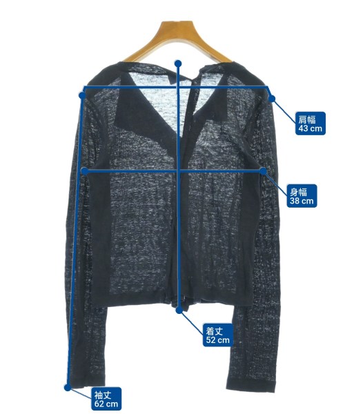 tricot COMME des GARCONS（トリココムデギャルソン）カーディガン 紺 サイズ:-(M位) レディース/2200609853344
