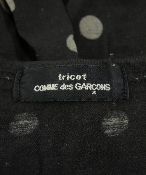 tricot COMME des GARCONS（トリココムデギャルソン）Tシャツ・カットソー 黒 サイズ:-(S位) レディース/2200609853474