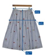 tricot COMME des GARCONS（トリココムデギャルソン）ロング・マキシ丈スカート 青 サイズ:-(S位) レディース/2200610406010