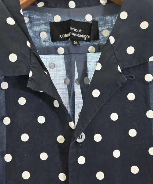 tricot COMME des GARCONS（トリココムデギャルソン）カジュアルシャツ 紺 サイズ:M レディース/2200610888021