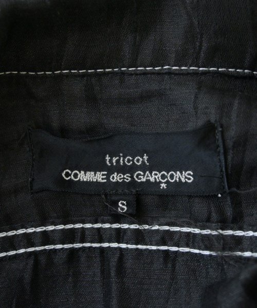 tricot COMME des GARCONS（トリココムデギャルソン）オールインワン/サロペット 黒 サイズ:S レディース/2200615385037