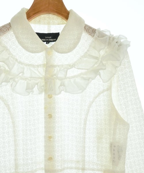 tricot COMME des GARCONS（トリココムデギャルソン）ワンピース 白 サイズ:S レディース/2200615684031