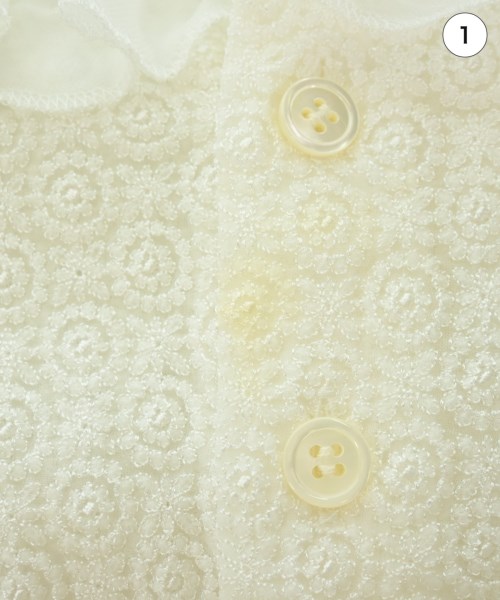 tricot COMME des GARCONS（トリココムデギャルソン）ワンピース 白 サイズ:S レディース/2200615684031
