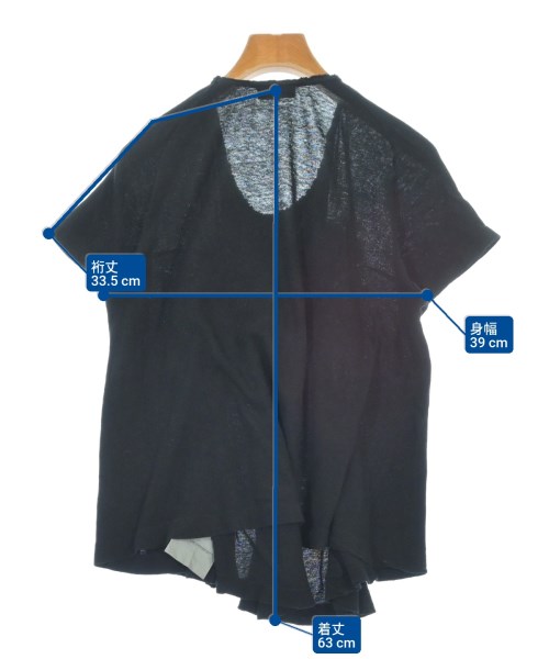 tricot COMME des GARCONS（トリココムデギャルソン）Tシャツ・カットソー 黒 サイズ:-(M位) レディース/2200616197042