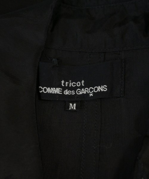 tricot COMME des GARCONS（トリココムデギャルソン）カジュアルジャケット 黒 サイズ:M レディース/2200616709016