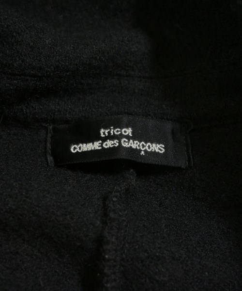 tricot COMME des GARCONS（トリココムデギャルソン）カジュアルジャケット 黒 サイズ:F レディース/2200616709122