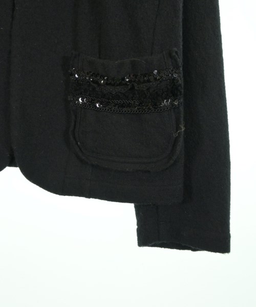 tricot COMME des GARCONS（トリココムデギャルソン）カジュアルジャケット 黒 サイズ:F レディース/2200616709122