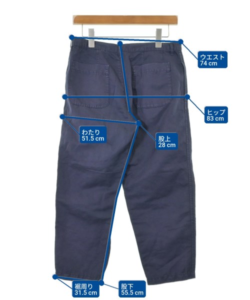 tricot COMME des GARCONS（トリココムデギャルソン）クロップドパンツ 紺 サイズ:M レディース/2200617910022