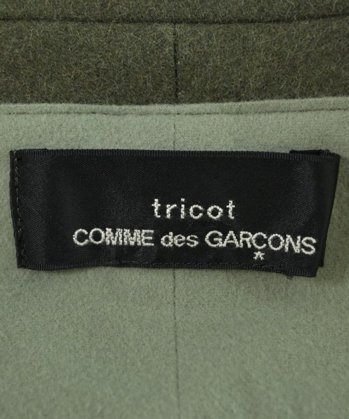 tricot COMME des GARCONS（トリココムデギャルソン）ピーコート カーキ サイズ:F レディース/2200619342012
