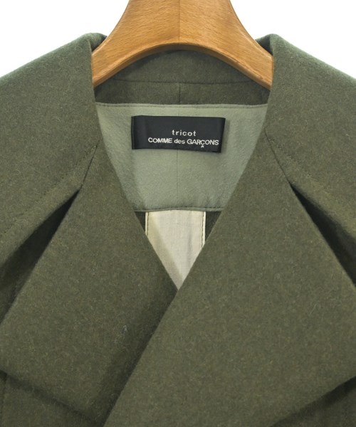 tricot COMME des GARCONS（トリココムデギャルソン）ピーコート カーキ サイズ:F レディース/2200619342012