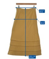 tricot COMME des GARCONS（トリココムデギャルソン）ひざ丈スカート 黄 サイズ:M レディース/2200619658175