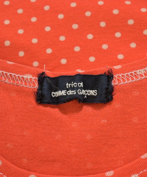 tricot COMME des GARCONS（トリココムデギャルソン）ノースリーブ オレンジ サイズ:-(M位) レディース/2200615236087