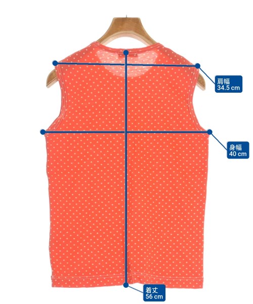 tricot COMME des GARCONS（トリココムデギャルソン）ノースリーブ オレンジ サイズ:-(M位) レディース/2200615236087