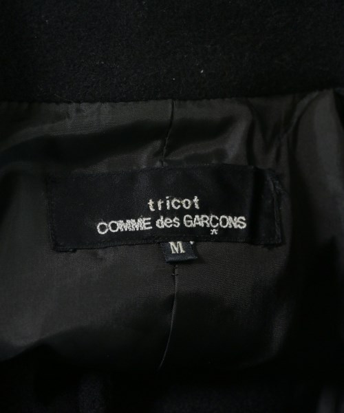 tricot COMME des GARCONS（トリココムデギャルソン）ステンカラーコート 黒 サイズ:M レディース/2200620892018