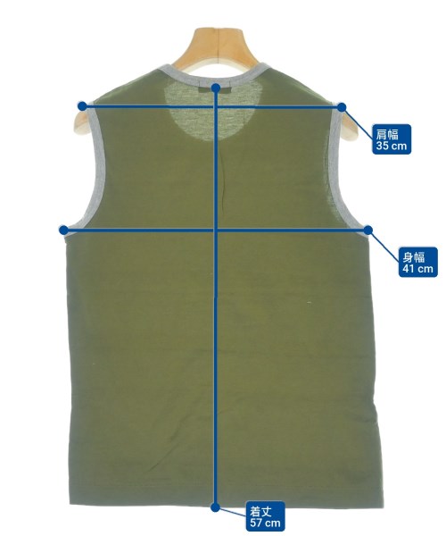 tricot COMME des GARCONS（トリココムデギャルソン）ノースリーブ カーキ サイズ:-(S位) レディース/2200610274169