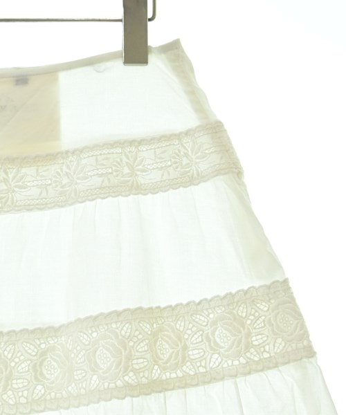 tricot COMME des GARCONS（トリココムデギャルソン）ひざ丈スカート 白 サイズ:S レディース/2200603581267