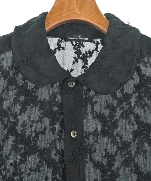 tricot COMME des GARCONS（トリココムデギャルソン）カジュアルシャツ 黒 サイズ:M レディース/2200607761054
