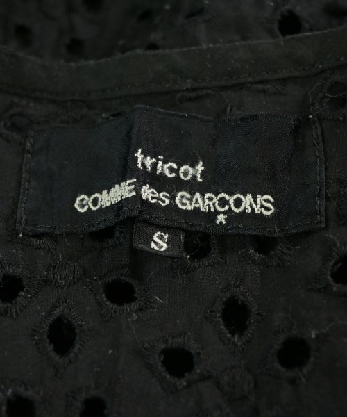 tricot COMME des GARCONS（トリココムデギャルソン）ブラウス 黒 サイズ:S レディース/2200664470043