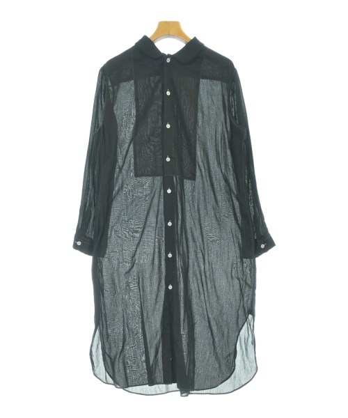 tricot COMME des GARCONS（トリココムデギャルソン）シャツワンピース 黒 サイズ:S レディース/2200670015351