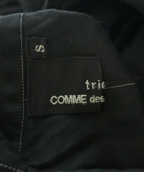 tricot COMME des GARCONS（トリココムデギャルソン）シャツワンピース 黒 サイズ:S レディース/2200670015351