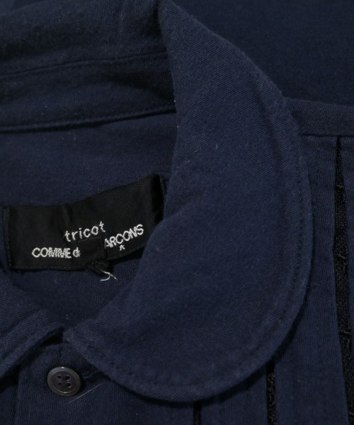 tricot COMME des GARCONS（トリココムデギャルソン）ポロシャツ 紺 サイズ:M レディース/2200673026026