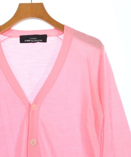 tricot COMME des GARCONS（トリココムデギャルソン）カーディガン ピンク サイズ:-(S位) レディース/2200673044051
