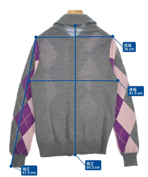 tricot COMME des GARCONS（トリココムデギャルソン）カーディガン グレー サイズ:-(M位) レディース/2200673044068