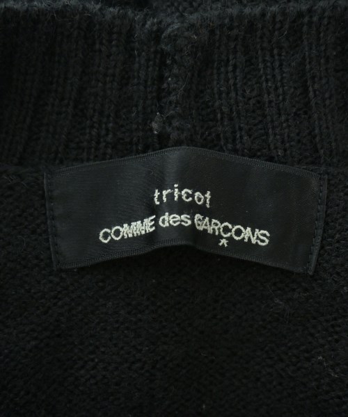 tricot COMME des GARCONS（トリココムデギャルソン）カーディガン 黒 サイズ:F レディース/2200669570069